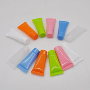 Empty Tube Skin Care Lotion Massage White Plastic Tube PE Squeeze Tube Manufacturer Cosmetic Packaging 5g 10g