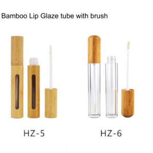 5ml Ecofriendly Durable Refillable Cosmetic Packaging with High Quality Standard Bamboo Lip Gloss Tubes
