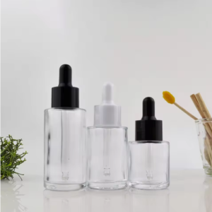 Wholesale Empty 20ml 30ml 40ml Amber clear Frosted Glass Dropper Bottle for Serum Liquid Toner Packaging